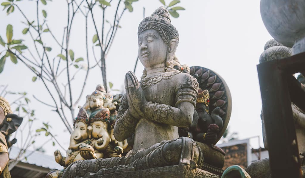 Buddhismus Statue